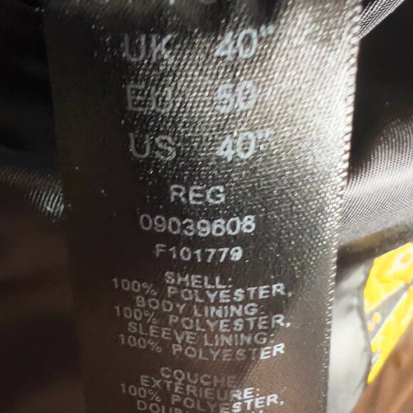 ASOS Brocade Double Breasted Jacket Men's 40R - Picture 7 of 8